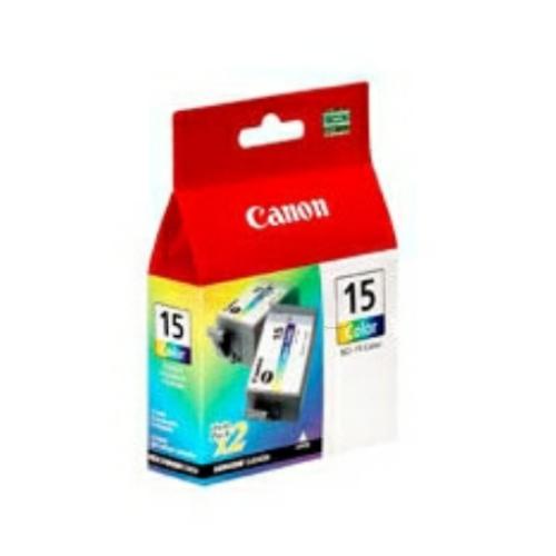 Canon drukas kasetne krāsa (8191A002 / BCI15C) (Divkāršs iepakojums)