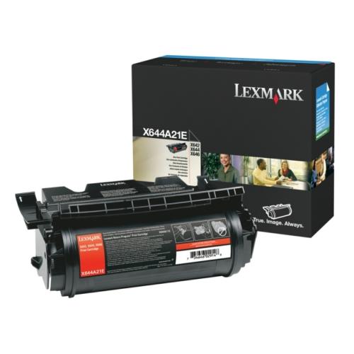 Lexmark tonera kasetne melns (X644A21E / 0X644A21E)