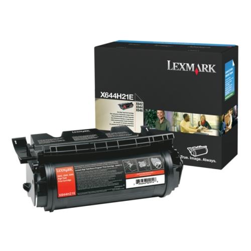 Lexmark tonera kasetne melns (X644H21E / 0X644H21E)