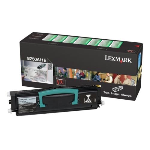 Lexmark tonera kasetne melns (E250A11E / 0E250A11E) (Atgriezt)