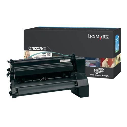 Lexmark tonera kasetne melns (C782X2KG / 0C782X2KG) (high capacity)