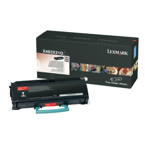 Lexmark tonera kasetne melns (X463X21G / 0X463X21G) (high capacity)
