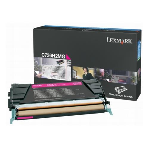 Lexmark tonera kasetne magenta (C736H2MG / 0C736H2MG)