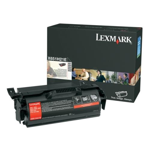 Lexmark tonera kasetne melns (X651H21E / 0X651H21E)