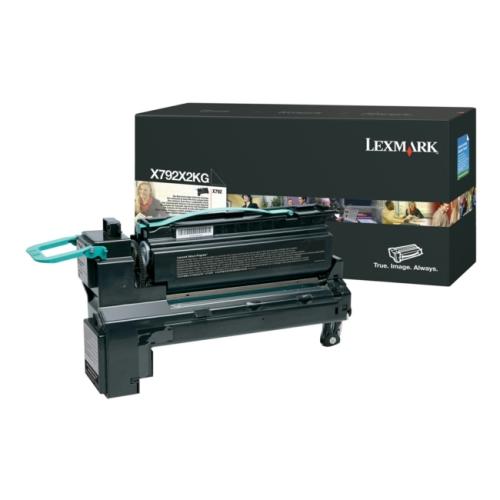 Lexmark tonera kasetne melns (X792X2KG / 0X792X2KG) (high capacity)