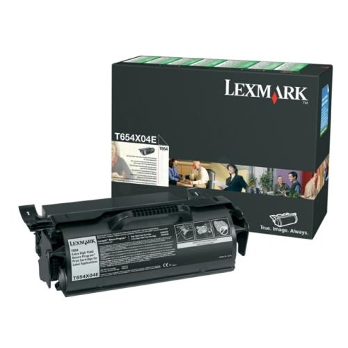 Lexmark tonera kasetne melns (T654X04E / 0T654X04E) (high capacity)