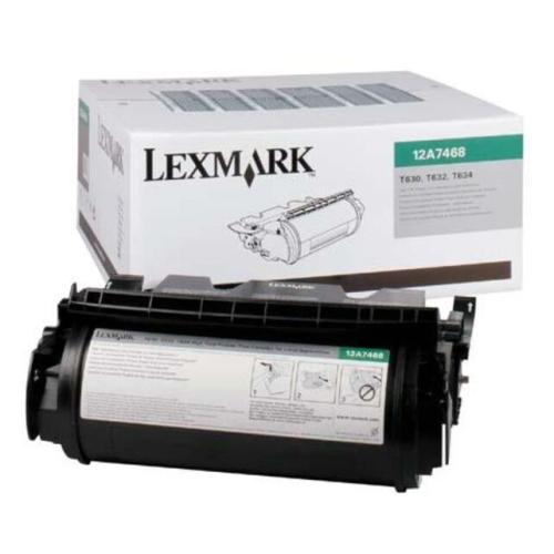 Lexmark tonera kasetne melns (12A7632 / 012A7632) (Atgriezt)