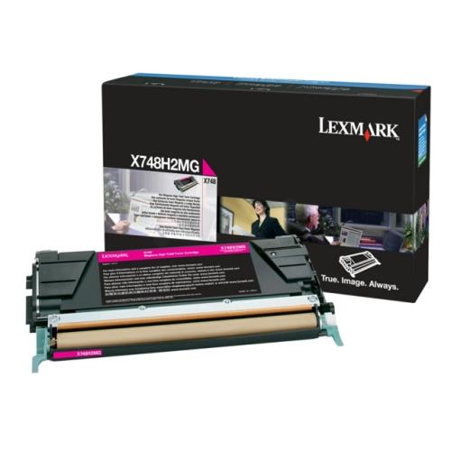 Lexmark tonera kasetne magenta (X748H2MG / 0X748H2MG)
