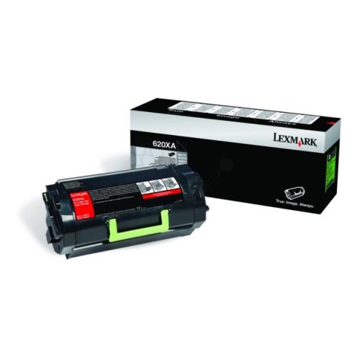Lexmark tonera kasetne melns (62D0XA0 / 620XA) (high capacity)