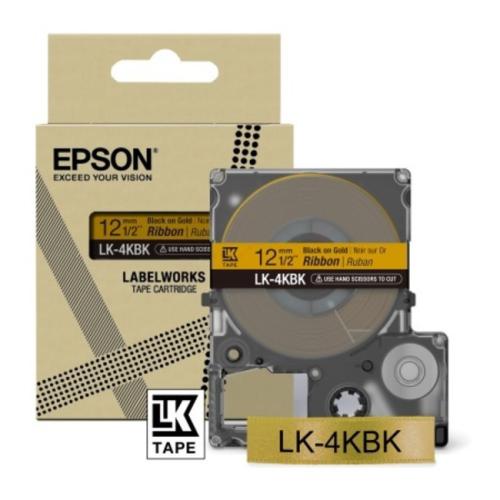 Epson printera lente melns / zelts (C53S654001 / LK4KBK)
