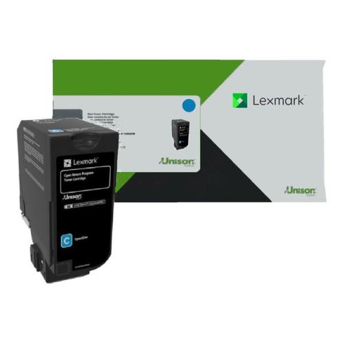 Lexmark tonera kasetne zils (84C2HC0 / 084C2HC0) (Atgriezt)