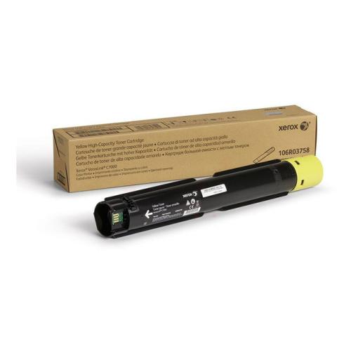 Xerox tonera kasetne dzeltens (106R03758 / 106R3758) (high capacity)