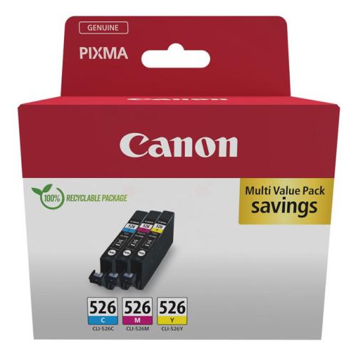 Canon drukas kasetne zils / magenta / dzeltens (4541B019 / CLI526) (multipack)