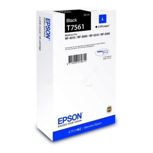 Epson drukas kasetne melns (C13T75614N / T7561)