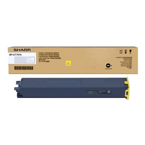 Sharp tonera kasetne dzeltens (BPGT70YA)