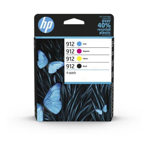 HP drukas kasetne melns / zils / magenta / dzeltens (6ZC74AE#301 / 912) (multipack)