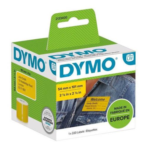Dymo etiķetes dzeltens (2133400)