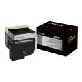 Lexmark tonera kasetne melns (80C0X10 / 800X1) (high capacity)