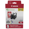 Canon tintes kasetne / fotopapīrs melns / krāsa (6204C005 / PG585XLCL586XL) (Divkāršs iepakojums, multipack, high capacity)